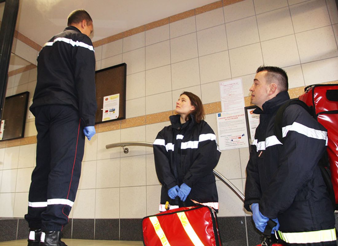 L'équipe médicale est en place